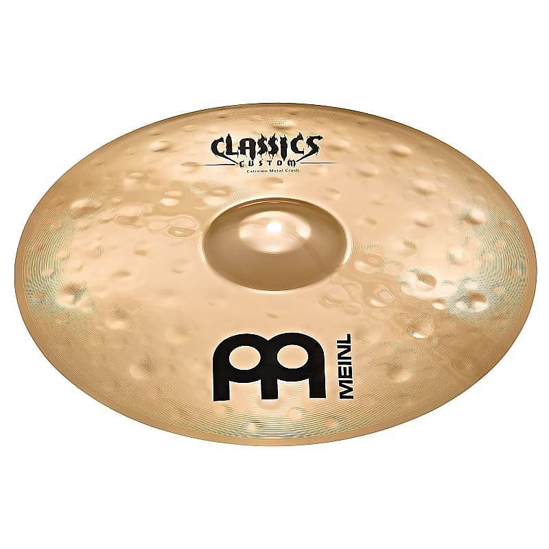 Platillo crash de metal extremo Meinl CC18EMC-B Classics Custom de 18"